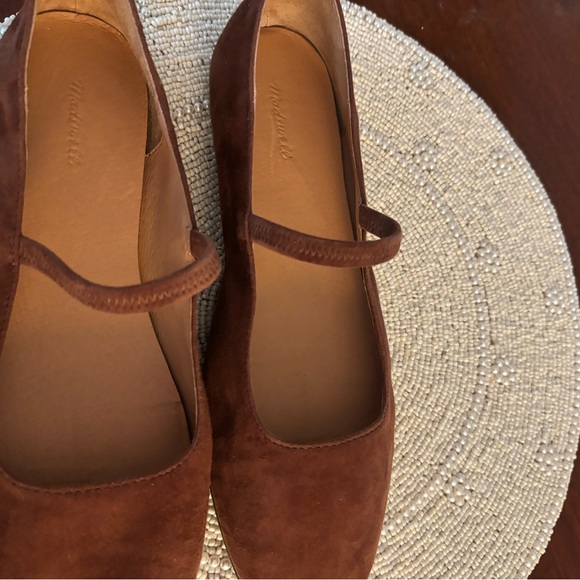 Madewell Brown Suede Flats - Picture 3 of 8